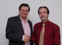 Se starostou Slaného Ivo Rubíkem