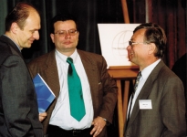 S primátorem Ústí n.L. Petrem Gandalovičem a velvyslancem Lexou (2004)
